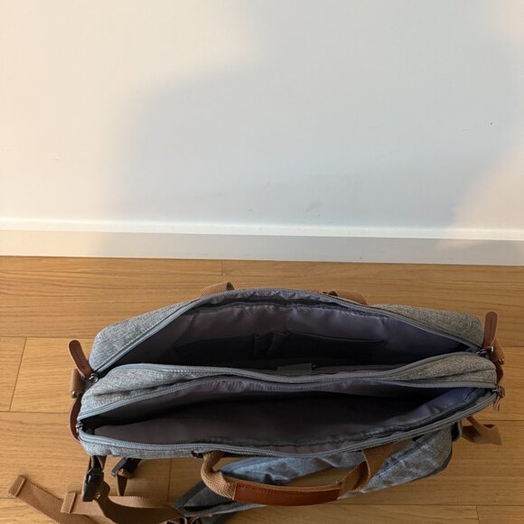 Convertible Backpack Messenger Shoulder Bag Laptop Case Handbag - Picture 3 of 3